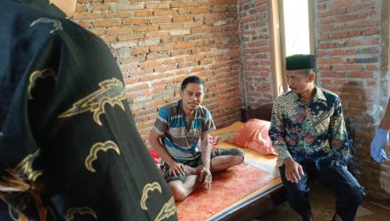 Pemdes Jajar Lakukan Kunjungan Silaturahmi Lebaran ke ODGJ